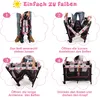 4 in 1 Kinderreisebett, höhenverstellbares Babybett mit Produktbild-Vorschau 7