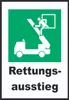Rettungsausstieg A1 Rückseite selbstklebend Schild Produktbild-Vorschau 1
