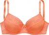LASCANA Bügel-BH neon pfirsich Größe 85 Cup F Produktbild-Vorschau 1