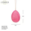 24er Set Deko Eier Hängedeko Ostern Rosa Gelb Grün Pink Produktbild-Vorschau 2