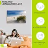 ARTland Leinwandbild Strandidylle Größe: 30x20 cm Produktbild-Vorschau 3
