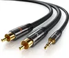 Primewire Cinch zu 3,5-mm-Klinke Audio-Kabel, Stereo HiFi Produktbild-Vorschau 1