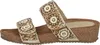 Lazamani Keilpantoletten Damen 31393334383930 Beige 40 EU Produktbild-Vorschau 13