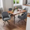 Hawthyhome 4-Fußstuhl,Esszimmerstühle drehbar Polsterstuhl Produktbild-Vorschau 2