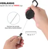 Schwarzer Rundkarabiner Schlüsselanhänger, Outdoor Produktbild-Vorschau 5