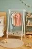 DOCHTMANN Montessori dětský věšák na oblečení bílý 70 x 110 Náhled obrázku produktu 5