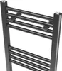 Granitan | Badheizkörper Breno - 40x80 cm - Schwarz - Produktbild-Vorschau 7