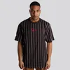 Karl Kani Small Signature Pinstripe Kurzarm-t-shirt Schwarz Produktbild-Vorschau 9