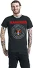 Ramones T-Shirt Herren Seal Red schwarz Band-Merch, Bands Produktbild-Vorschau 3