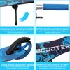 Habib Kickroller mit 205mm XXL Rädern | Klappbar: Blau Produktbild-Vorschau 2