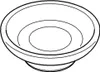 A line drawing of a white bowl. Anteprima dell’immagine prodotto