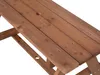 Dziecięcy stół piknikowy z parasolem KIRD, 75 x 75 x 140 cm Podgląd zdjęcia produktu 11