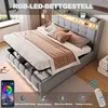 Flieks Polsterbett 160x200cm mit Ladefunktion (USB & Produktbild-Vorschau 5
