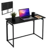 Relaxdays Schreibtisch, HxBxT: 74 x 100 x 50 cm, klappbar, Produktbild-Vorschau 1