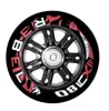 REBEL ´´ Scooter Rollen - Set / 125x24mm ´´ Produktbild-Vorschau 2