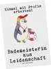 Mr. & Mrs. Panda Postkarte Bademeisterin Leidenschaft - Produktbild-Vorschau 1