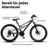 VELORS Mountainbike 24 Zoll Fahrrad 21 Gang Shimano Tourney Produktbild-Vorschau 7