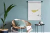 MuchoWow® Wandteppich Wandbehang Pastell - Fisch - Gelb Produktbild-Vorschau 5