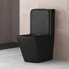 doporro Stand-WC mit Spülkasten komplett schwarz matt inkl. Produktbild-Vorschau 2