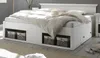 Bett "Hooge" weiß Pinie Landhaus Doppelbett mit 2x Produktbild-Vorschau 7