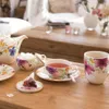 Taza de té Mariefleur, marca Villeroy & Boch, dimensiones Vista previa de la imagen del producto 2