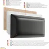 Pannello imbottito da parete in ecopelle WALL PILLOWS Anteprima dell’immagine prodotto 2