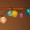 Guirlande lumineuse solaire à lampions 10 LED éclairage de Voir les images du produit 1