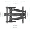 Support TV universel, NP47, Onkron, 40 "-75" pouces, VESA Voir les images du produit 5