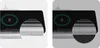 Two images of a wireless charger pad, one with a close-up view of an indicator light. Produktbild-Vorschau