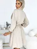Numoco Formelle Frauenkleider Bindy beige S/M Produktbild-Vorschau 10
