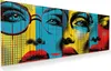 Glasbild 150x60cm in XXL für Wohnzimmer, Schlafzimmer Motiv Produktbild-Vorschau 1