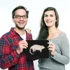 Mr. & Mrs. Panda Mouse Pad Nasenbaer - Schwarz - Geschenk, Produktbild-Vorschau 4