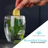 Intirilife 4x Doppelwandiges Thermo Glas - Striped Style - Produktbild-Vorschau 2
