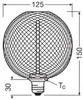 OSRAM DECOR LED Globe en verre transparent noir sans plomb Voir les images du produit 9