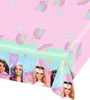 Amscan Tischtuch Barbie Süßes Leben (120x180cm) Produktbild-Vorschau 1