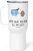 Mr. & Mrs. Panda Thermobecher Kaffee Bohne - Weiß - Produktbild-Vorschau 1