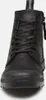 A close-up front view of a black Palladium boot. Podgląd zdjęcia produktu