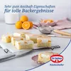 A marketing image showing baked goods and oranges, with text promoting baking results. Anteprima dell’immagine prodotto