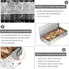 Räucherbox, Edelstahl BBQ Grill Smoker Box für Smoker, Produktbild-Vorschau 5