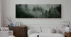 Obraz Panoramiczny Krajobraz LAS WE MGLE Efekt 3D Natura Podgląd zdjęcia produktu 5