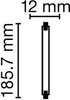 Radium Halogenstab/Röhre, 230V, R7s, 1000W, 22000lm, 2900K, Produktbild-Vorschau 5