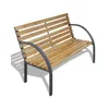 Panchina da giardino EVERILD, 125x55x75 cm Anteprima dell’immagine prodotto 2