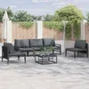 vidaXL Set di divani da giardino con cuscini 5 pezzi in Anteprima dell’immagine prodotto 2