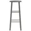 vidaXL Tabouret de bar 2 pcs. anthracite MDF Voir les images du produit 2