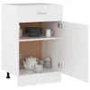vidaXL Schubunterschrank Weiß 50x46x81,5 cm Holzwerkstoff - Produktbild-Vorschau 12