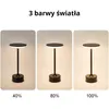 Lampa stołowa LED z czujnikiem dotykowym – 3 kolory Podgląd zdjęcia produktu 5
