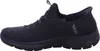 Side view of a black Skechers Slip-Ins shoe. Voir les images du produit