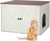 Relaxdays: armadio per lettiera per gatti, con divisorio Anteprima dell’immagine prodotto 1
