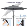 FCH Sonnenschirm Sonnenschirme,Balkonschirm,Gartenschirm Produktbild-Vorschau 11