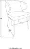 HOME DELUXE - Polsterstuhl AMARA- 1 Stück, Farbe: Samt Produktbild-Vorschau 7